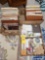 4 Boxes of Longaberger Literature, Calendars, Paperwork, Coasters, & Accessories