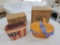 NIB 1997 Longaberger Village 20th Century Basket & 2000 Collector's Club Century Celebration Basket