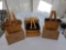 NIB Longaberger Collector's Club 1998 Harbor Basket, & (2) 2006 Charter Member Baskets w/ Liners &