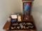 Jewelry boxes - Costume jewelry - necklaces, earrings, cufflinks, pins, watch