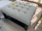 Cushioned Ottoman