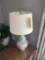 2 matching table lamps