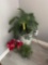 Faux potted plants