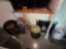 Contents In Front of Crawl Space - Chairs, Walker, Table-Mate, Small Trash Can