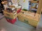Assortment of Christmas Decor & Christmas Tree
