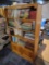5 Ft. Solid Wood Bookcase & Contents - Books, Magazines, Readers Digest