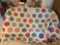 Large colorful handmade quilt by Mary Buchman