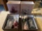 Waterford 1999 and 2000 Mothers Day Crystal vase with faux flowers NIB