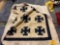 Large quilt handmade by Mary Buchman - needs ends refinished