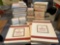Avon 1876 Cape Cod Collection NIB - 3 serving bowls, 4 napkin ring sets, 2 candy dishes, 2 heart