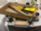 2 dolly carts, drill bits, machete, wire stripper