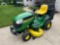 John Deere D130 Riding Mower with Bagger