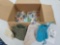 Assortment of Vintage Marbles and Bags