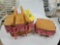 Longaberger 1994 & 1996 Signed Picnic Baskets