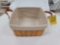Longaberger Wash Day Basket w/ Protector