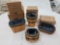 4 Small Longaberger Renewal Baskets w/ Protectors & Boxes