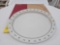 NIB Longaberger White & Blue Turkey Platter