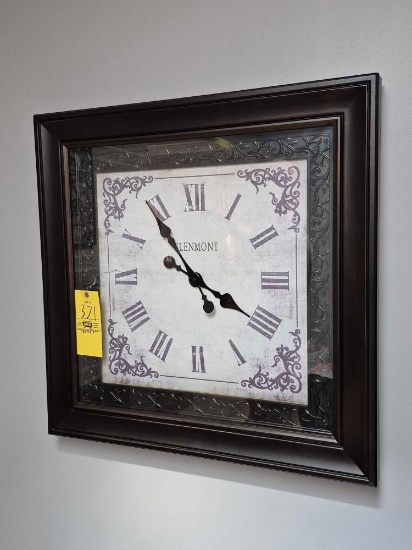 Modern Framed Glenmont Wall Clock