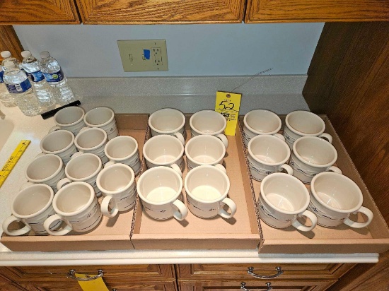 Longaberger Woven Traditions Pottery Mug Assortment