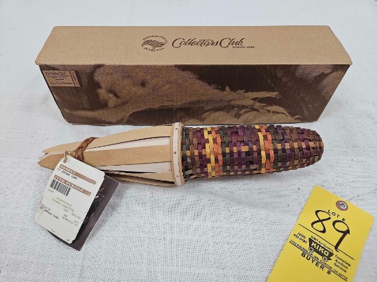 NIB Longaberger 2009 Collector's Club Indian Corn Basket