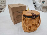 NIB Longaberger Collector's Club 5 Year Anniversary Charter Member Basket