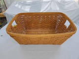 1988 Longaberger Laundry Basket w/ Protector