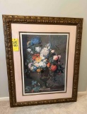 lg floral wall hanging picture