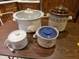 Assortment of Crock Pots