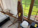 Bose radio and cassette player with and ironing board and place mats