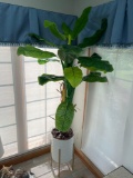 Tall faux plant