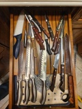 Assortment of Kitchen Knives