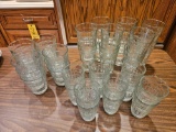 Assortment of Longaberger Woven Traditions Glasses