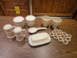 Assortment of Longaberger Woven Traditions Pottery