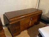 Lane Cedar chest with contents