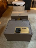 2 lock boxes with the keys