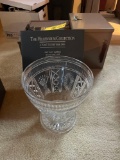 Large Crystal Waterford vase with box