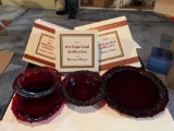 Avon 1876 Cape Cod Collection NIB 12 person serving set - 12 Dinner plates, 12 soup/cereal bowls, 6