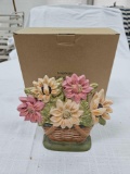 Longaberger Wrought Iron Sunflower Doorstop