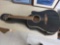 Vintage Alvarez Acoustic Guitar Model # AD-60SC BLK w/ Electronics in Hardcase