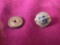 Marked 10Kt Gold Loins Past President Club Pin 2.2 grams