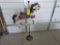 Plastic Carousel Horse On Stand