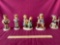 (5) Hummel Figurines