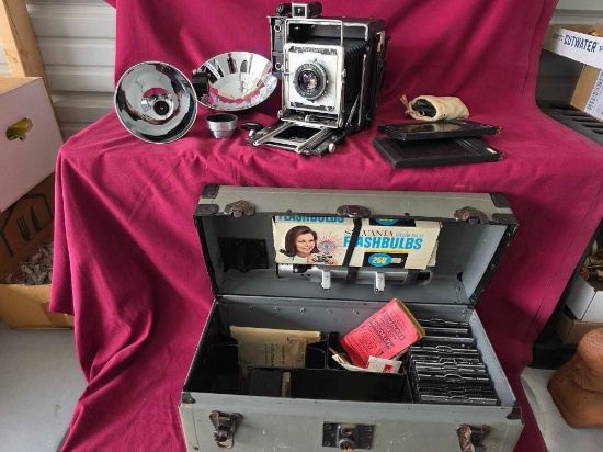 Graflex Speed Graphic Camera in Hardcase