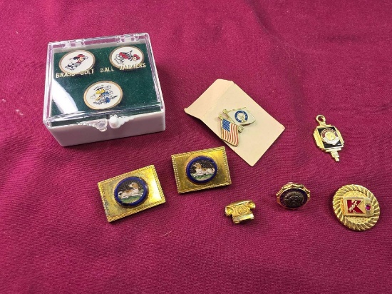 Pins, Kmart, Telephone, etc