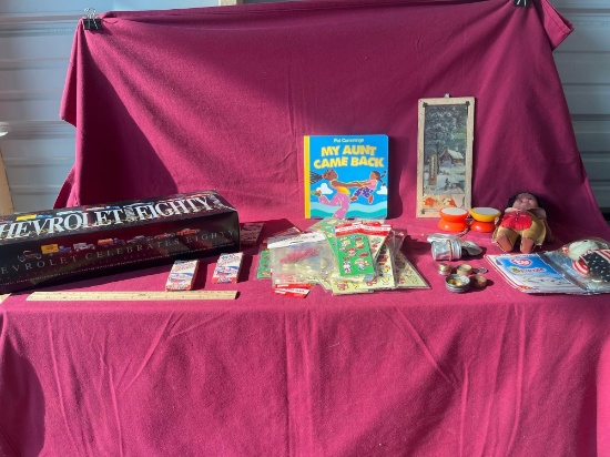 Kids Toys, Stickers, Thermometer, Chevy Die Cast Cars