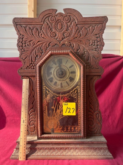 Oak Kitchen Clock