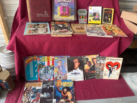 Magazines, Post Card Collection
