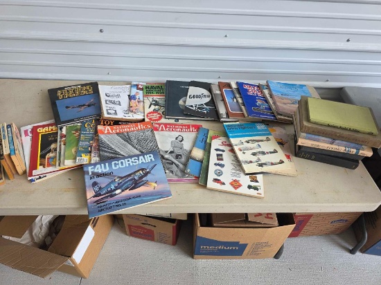Vintage Aircraft Books & Magazines