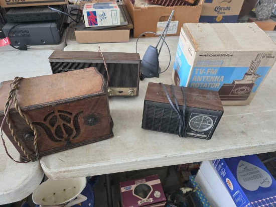 Vintage Radios, TV-FM Antenna Rotator