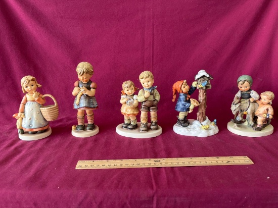 (5) Hummel Figurines